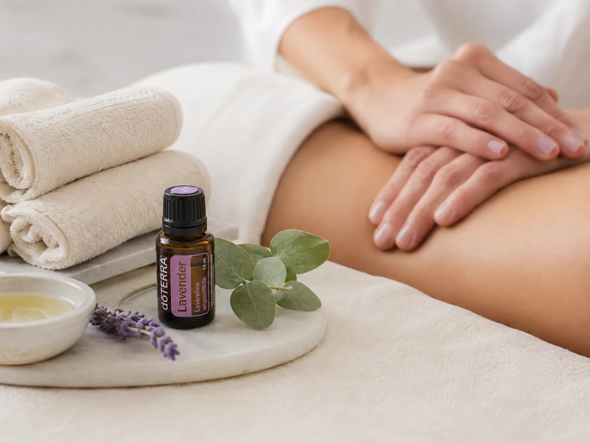 Aromaterapie dōTERRA jako doplněk masáže